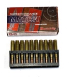 NIB 20rds. of High Grade .223 REMINGTON - Hornady Superformance Match 75gr. BTHP Ammunition