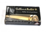 NIB 20rds. of .30-30 WIN. - Sellier & Bellot 150gr. SP Brass Ammunition