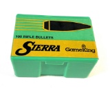 NIB 100 qty. Sierra Gameking 30 Cal. (.308” dia.) 165gr. HPBT Bullets for Reloading