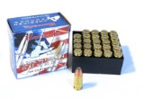 NIB 25rds. of 9MM Luger (+P) - Hornady 124gr. XTP Defense Ammunition