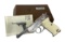 NIB Rare Factory Silver Engraved Walther P38 Semi-Automatic Pistol with Extra Magazine