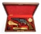 Italian reproduction Colt M1849 .31 Caliber Wells Fargo Cased Set