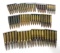 65rds. of Various Military Ammunition on Stripper Clips