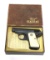 1966 Italian Galesi Model 503 B .25 Auto Pocket Pistol in Box