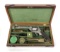 Desirable Cased Engraved W. Tranter Single Trigger 