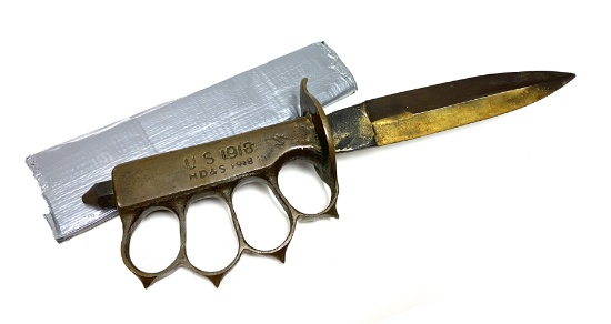 US WWI H.D.&S. 1918 Trench Knife Knuckle Duster