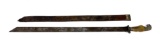 Cuban Pioneer Machete Sword by Luckhaus & Günther in Scabbard
