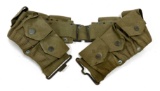 Rare Original US Pre-WWI M1910 Rimless Eagle Snap Cartridge Belt w/ 10 Pockets by MILLS