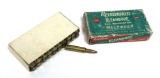 20rds. Of Vintage .222 Remington 50gr. SP Hi-Speed Ammunition