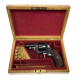 Cased Serial No. 24 Webley & Son British Bulldog .450 Caliber Revolver