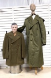 WWII Trench Coats - Both wartime dated