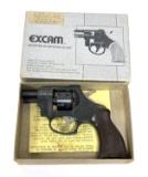 Vintage Excam .32 Blank Beginner Starter Revolver in Original Box