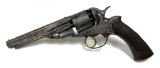 Engraved Pryce & Cashmore (George H. Daw) .54-Bore Percussion Revolver