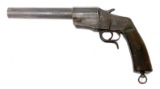 Original Rare German WWI Model 1894 Hebel Flare Pistol with Lanyard by Gebruder Rempt