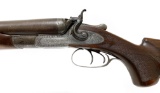 Antique Engraved P. Webley & Son Double Barrel Hammer SXS 12 GA. Shotgun