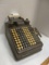 Burroughs Electronic Adding Machine In Monroe Dust Cover
