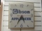 Gibson Appliances Aluminum Frame Electric Wall Clock