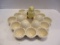 Ceramic Deviled Egg Dish With Chick