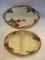 Franciscan Apple Platter And Divided Serving Dish