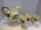 Franciscan Apple Pitcher And 5 Tumblers