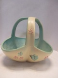 Hall Tri-Handle Centerpiece Bowl With Butterfly Motif