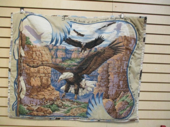 Quilted "Soaring Eagle" Wall Hanging