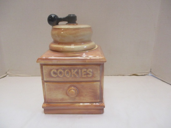 McCoy Coffee Grinder Cookie Jar