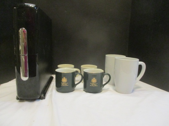 Keurig Pod Holder & Coffee Mugs