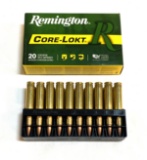 NIB 20rds. of .30-06 SPRG. Remington 180gr. Core-Lokt PSP Ammunition