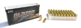 NIB 50rds. of .40 S&W Blazer 180gr. FMJ Brass Ammunition