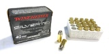 NIB 20rds. of .40 S&W Winchester Silvertip 155gr. JHP Defense Ammunition