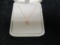 14k Gold Amethyst Heart Baby Necklace
