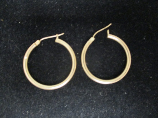 10k Gold Hoop Earrings