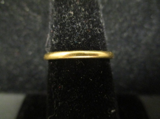 14k Gold Band Ring