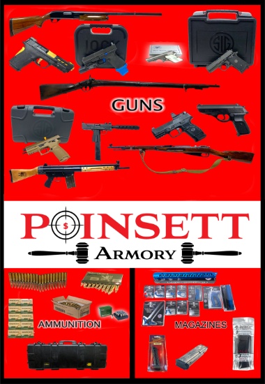 GUNS! AMMO! MAGAZINES! Absolute Online Auction