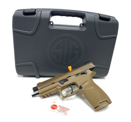Brand New SIG SAUER P320 M17 9MM Semi-Automatic Pistol w/ 3 California-Legal Mags