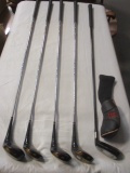 Wilson Golf Woods Epoloc Face  1, 3, 4 and 5 and KZG 26 degree Iron with Cover