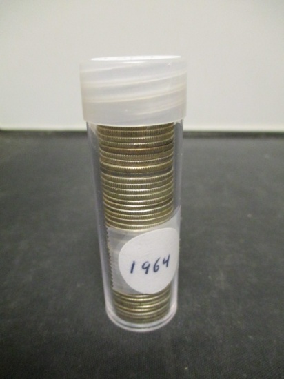 Roll of (50) 1964 Dimes