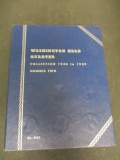 Partial Washington Quarters Book