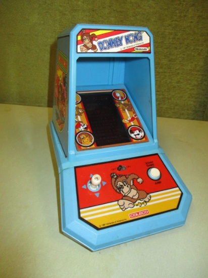 Vintage Nintendo Coleco 1981 Donkey Kong Mini Arcade Game