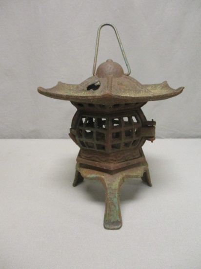 Cast Iron Pagoda Tea Light Holder