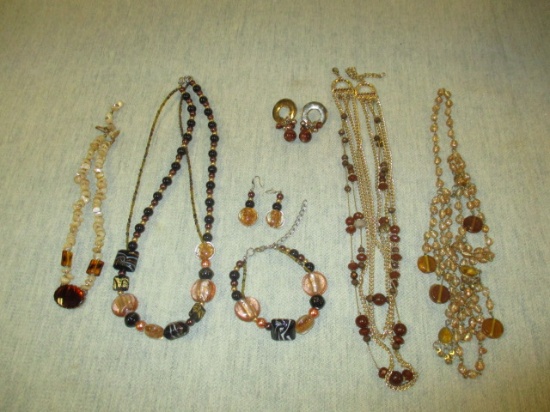 Necklaces, Bracelets & Pierced Earrings