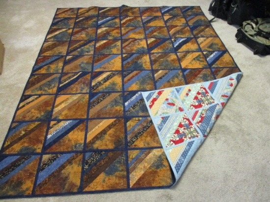 Hand Crafted Double Sided Quilt