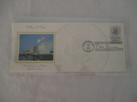 USPS First Day of Issue William J. Clinton Presidential Library