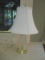 Crystal and Brass Table Lamp