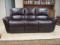 Flexsteel Faux Leather Sofa with Motorized Recliner Ends