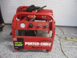 Porter Cable Jetstream 135PSI, 3HP 4 Gallon Compressor and Air Gauge