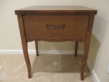 Parsons Wood Sewing Machine Cabinet