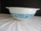 Vintage Pyrex Horizon Blue 443 Cinderella Mixing Bowl