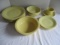 Fiestaware Sunflower Yellow Plates, Bowls and Cup/Saucer